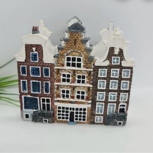 Decorative Amsterdam Canal‎ Homes Vintage Napkin Letter Holder